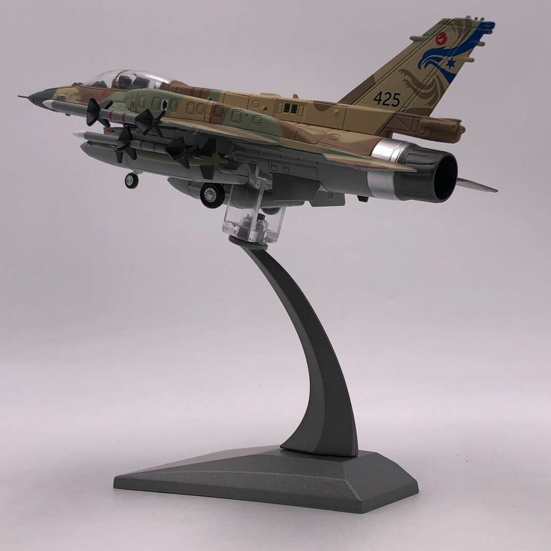 Wltk ISRAEL IAF F-16 Fighting Falcon I Block-52 1/72 Diecast Aircraft Jet Model