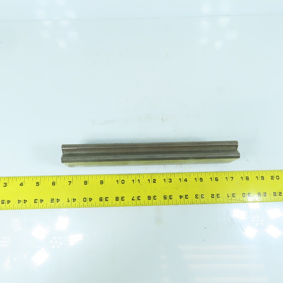 10" L Press Brake 90° V-Forming Angle Die Block 1/2" Tang 1" Thick