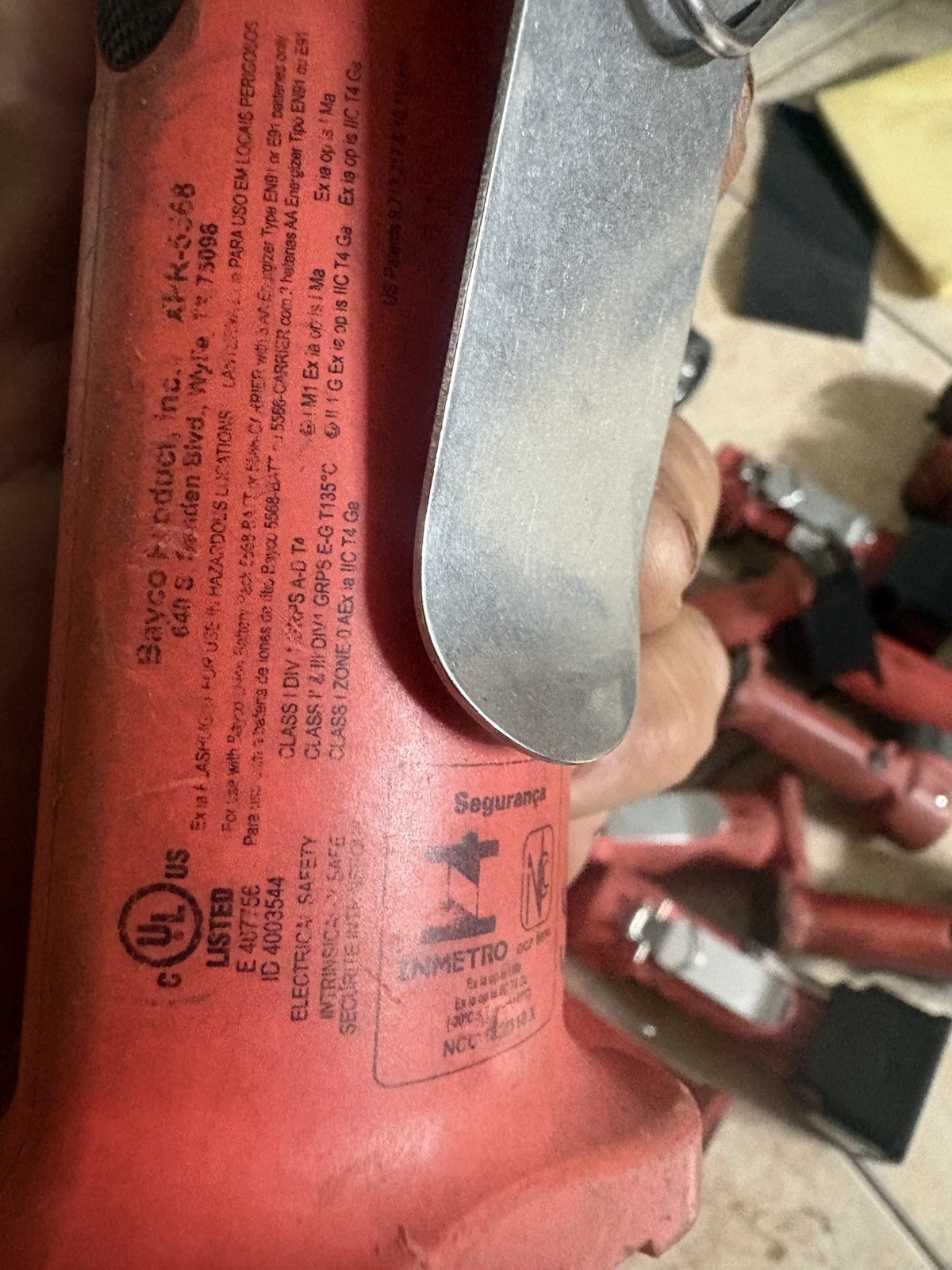 Nightstick XPR-5568 Intrinsically Safe Rechargeable Flashlight-Charging Base 12V