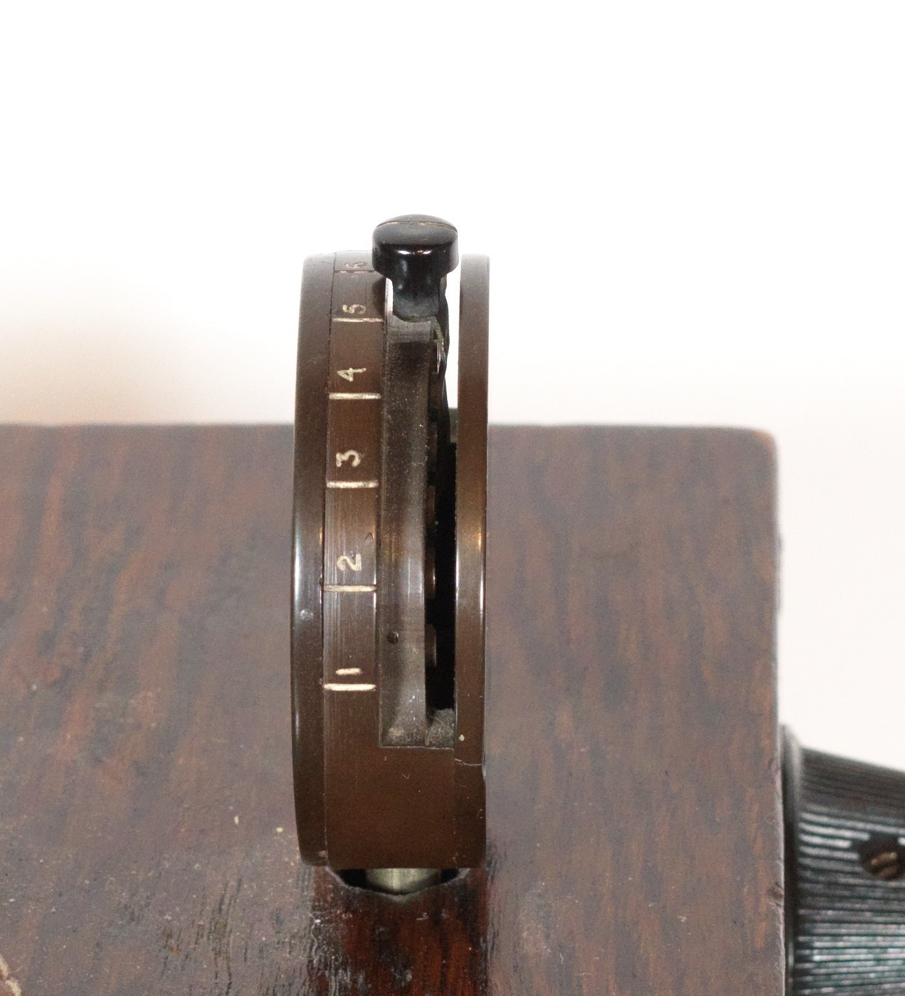 Tiny, Ingenious 1932 Adey All-In-One Portable Radio w/Multi-Function Control Key