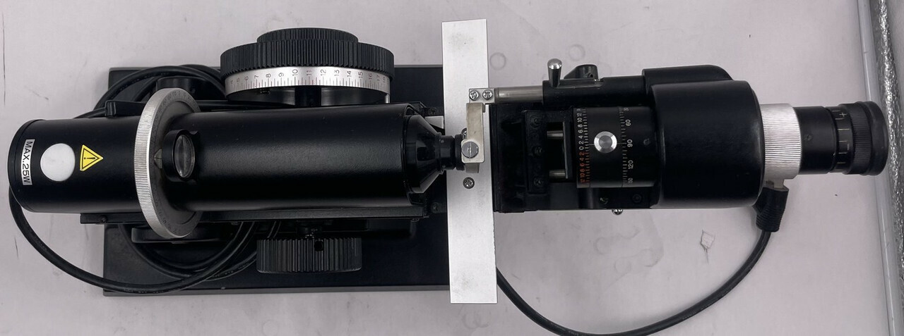 MARCO LOMBART INSTRUMENT 101 LENSMETER INCLINATION PRISM COMPENSATOR