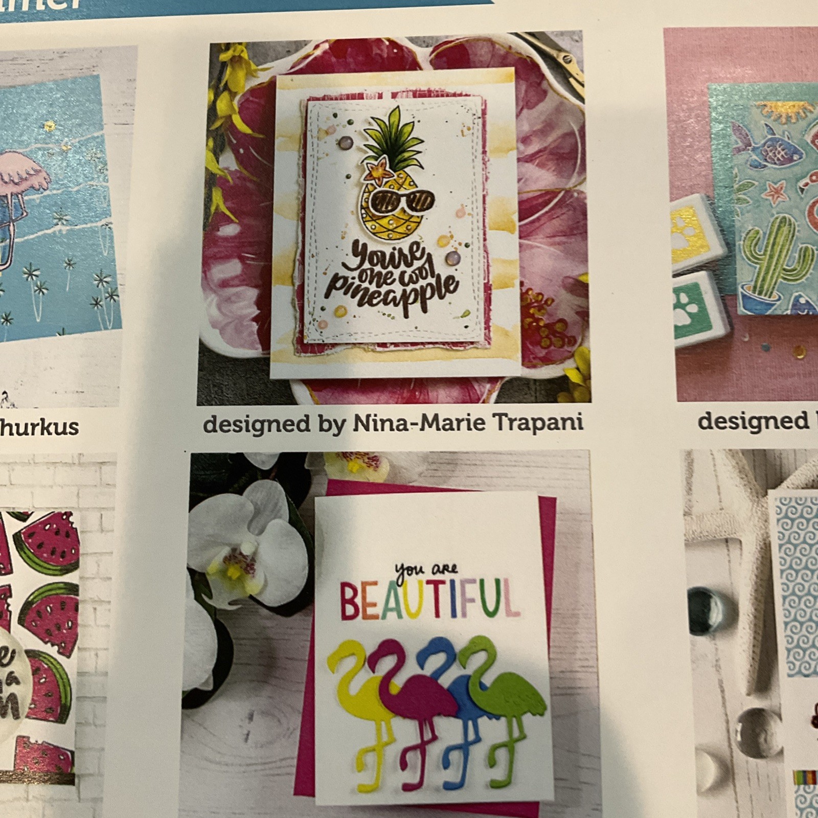 Simon Says Stamps Cool Summer Stamp And Craft Kit NIP