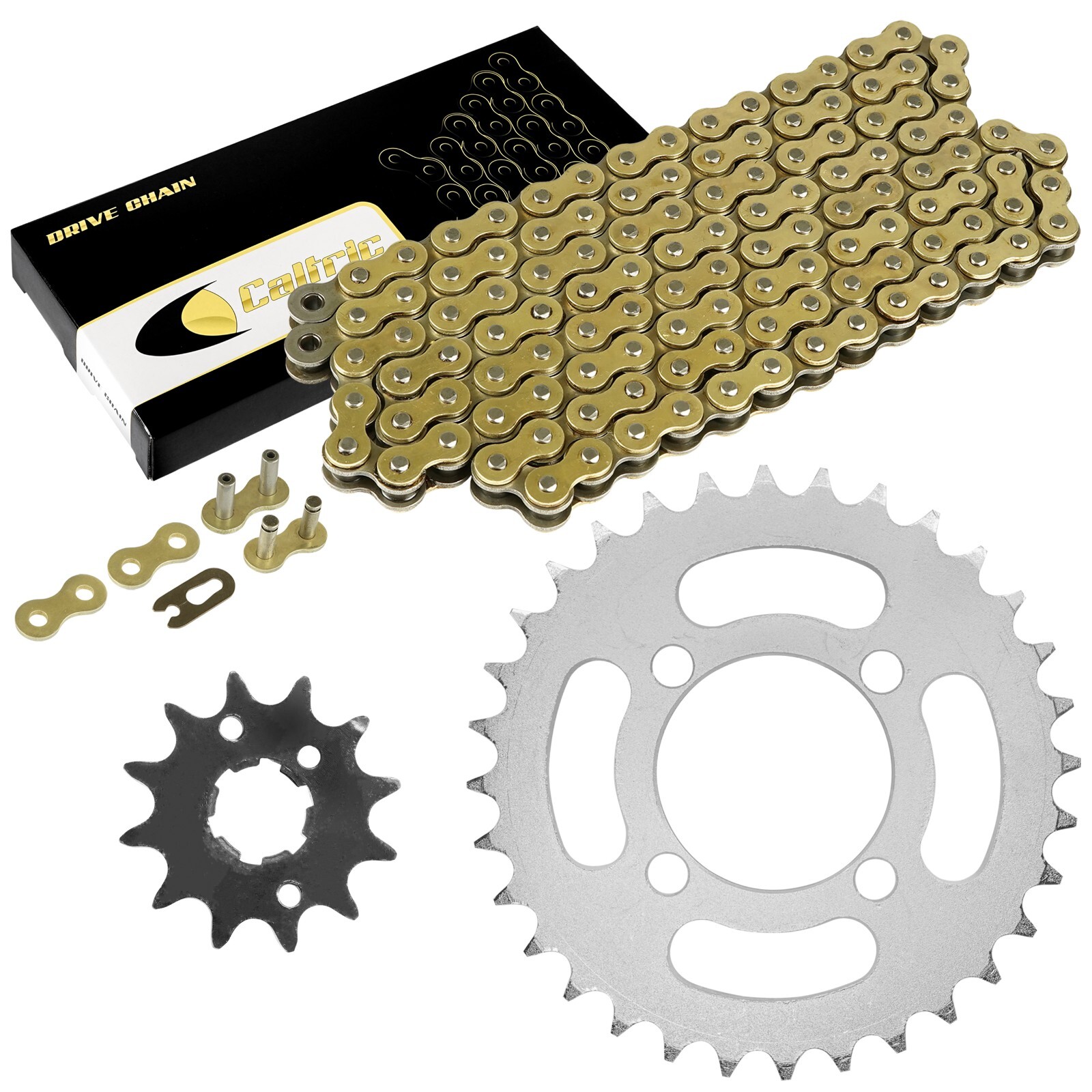 Drive Chain & Sprockets Kit fits Yamaha Breeze 125 YFA1 1989 1990 1991 1992-2004