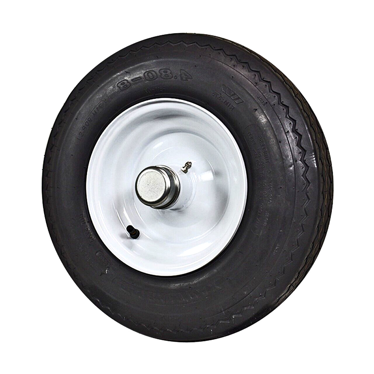 Log Splitter Wheel on 4.80 – 8 Load Range C Tire - 1" Center Bearing