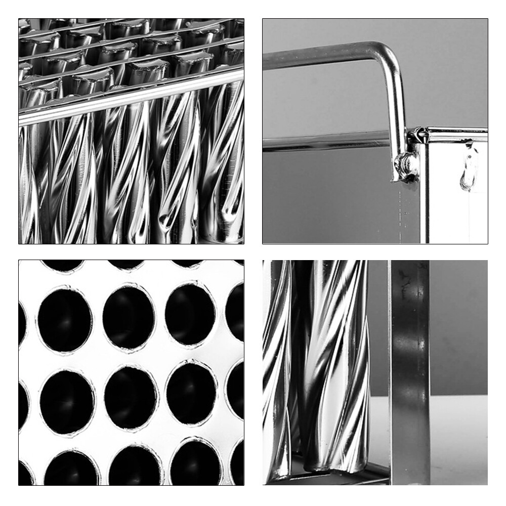 40pcs Stainless Steel Molds Ice Lolly Ice Cream Stick Holder Commercial Use USA