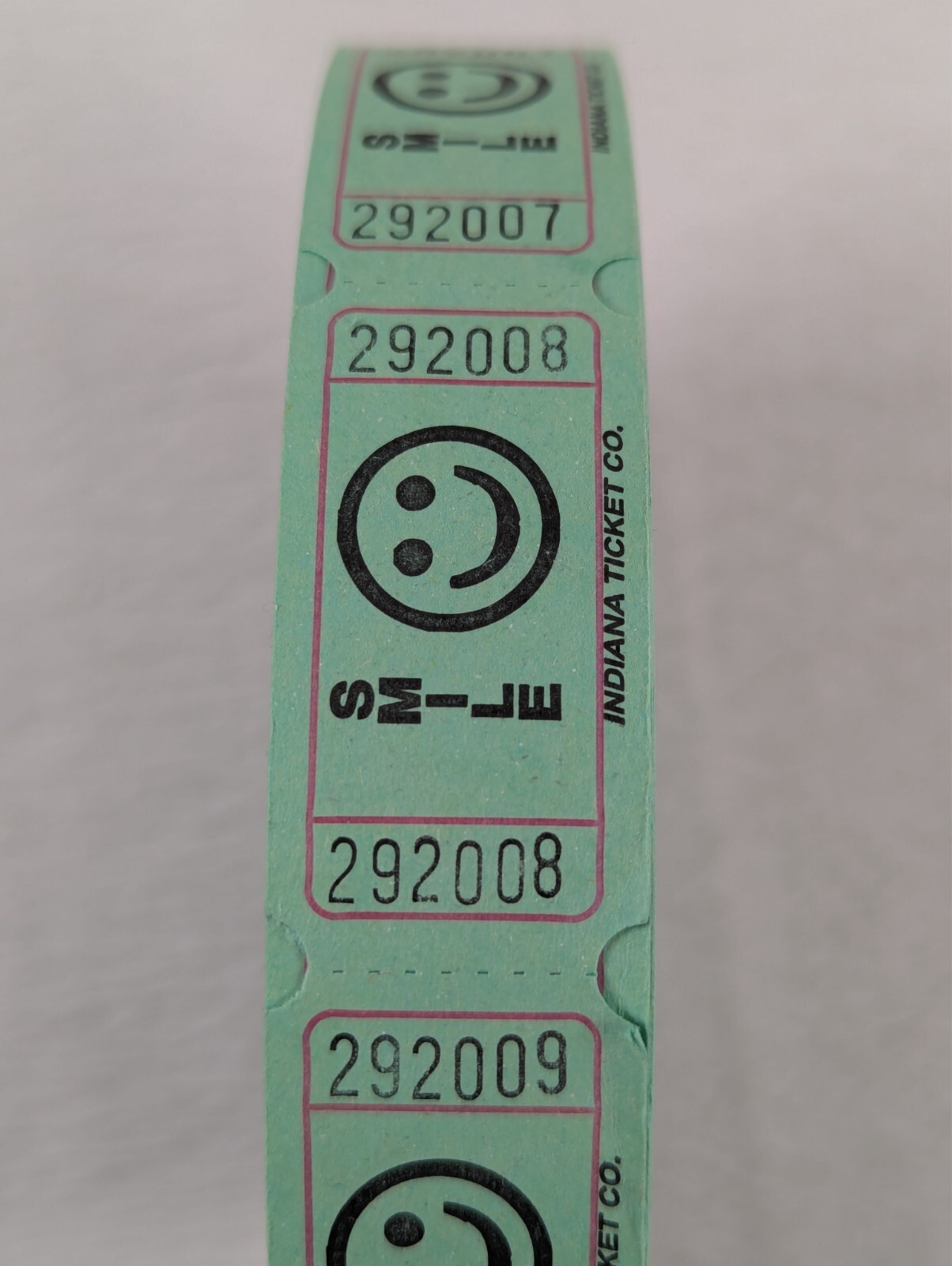 Raffle Tickets - 5 Rolls - Event Drawings - School Carnivals - Numbered