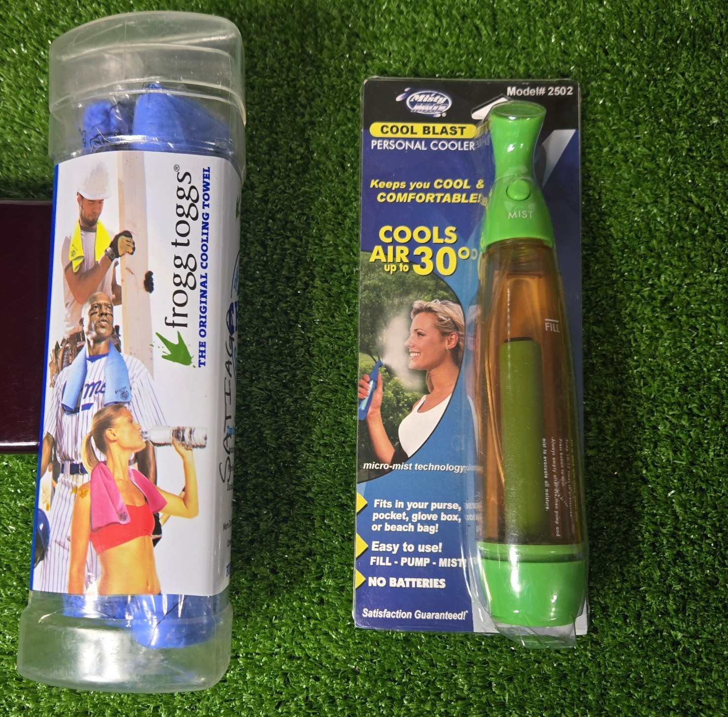 Frogg Toggs Chilly Pad The Original Cooling Towel & Cool Blast Personal Cooler