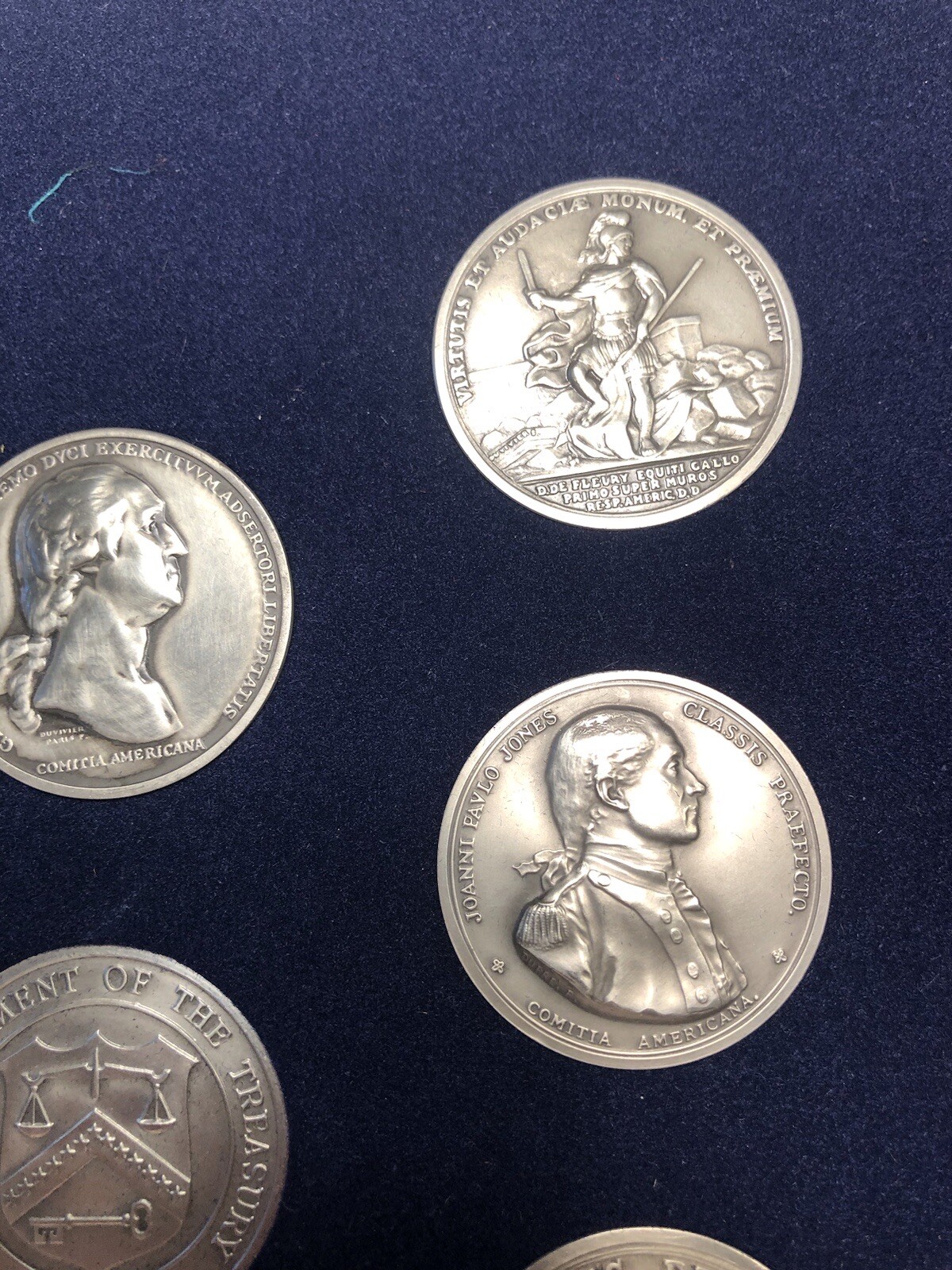 Set of 11: 1973 United States Mint America's First Medals w/OGP