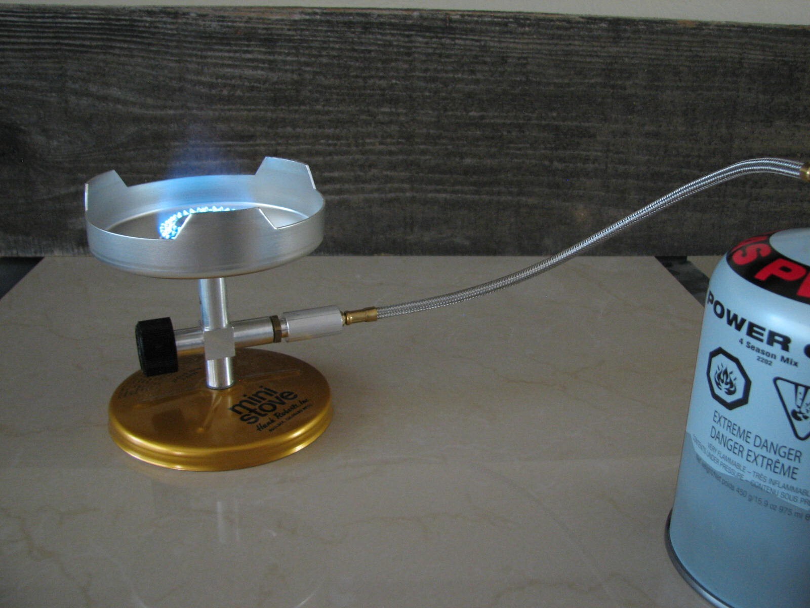 Hank Roberts LP Mini Stove Fuel Adapter