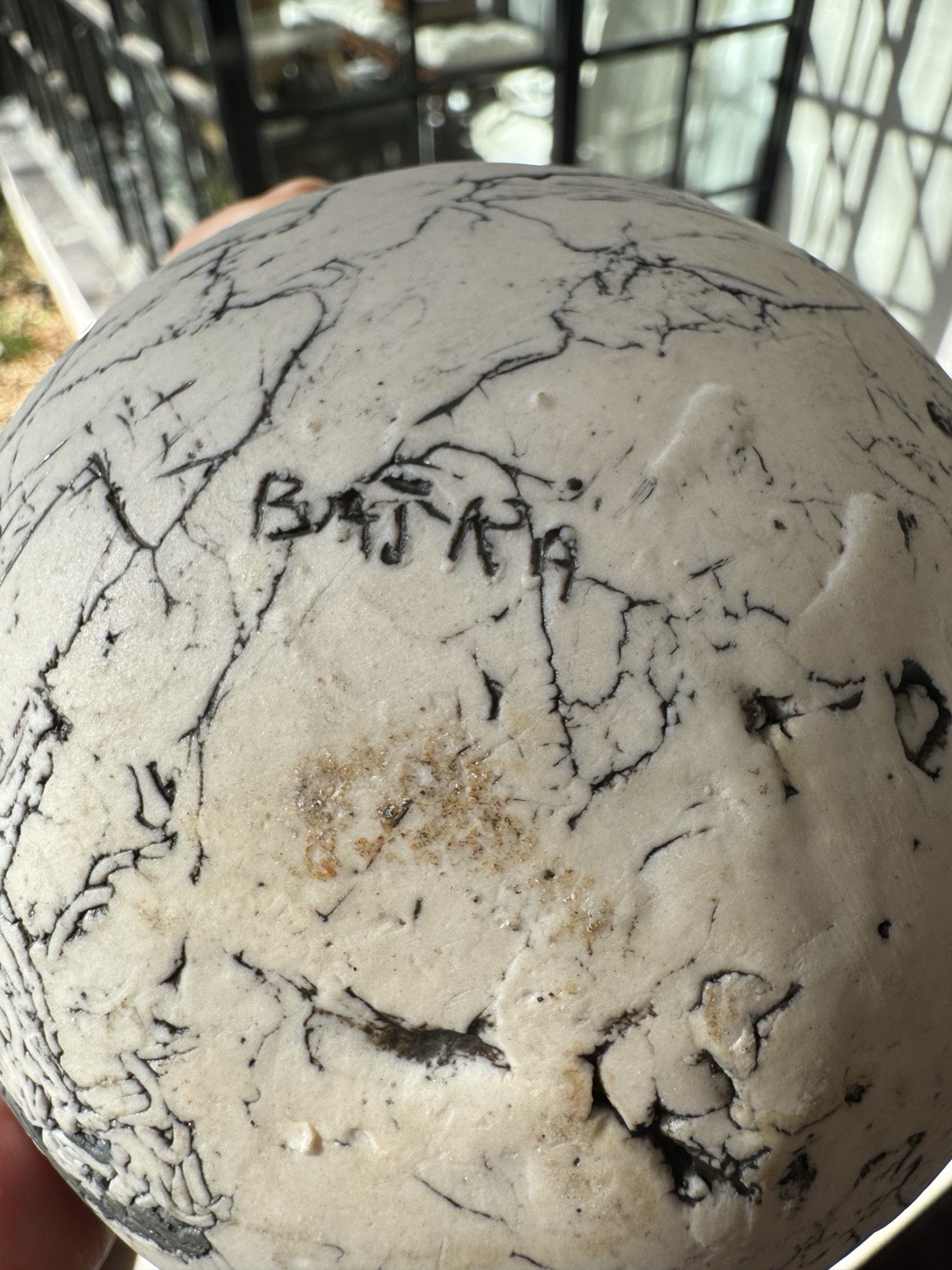 Romilla Batra California Studio POTTERY CERAMIC Original MODERN Art Signed 5”H