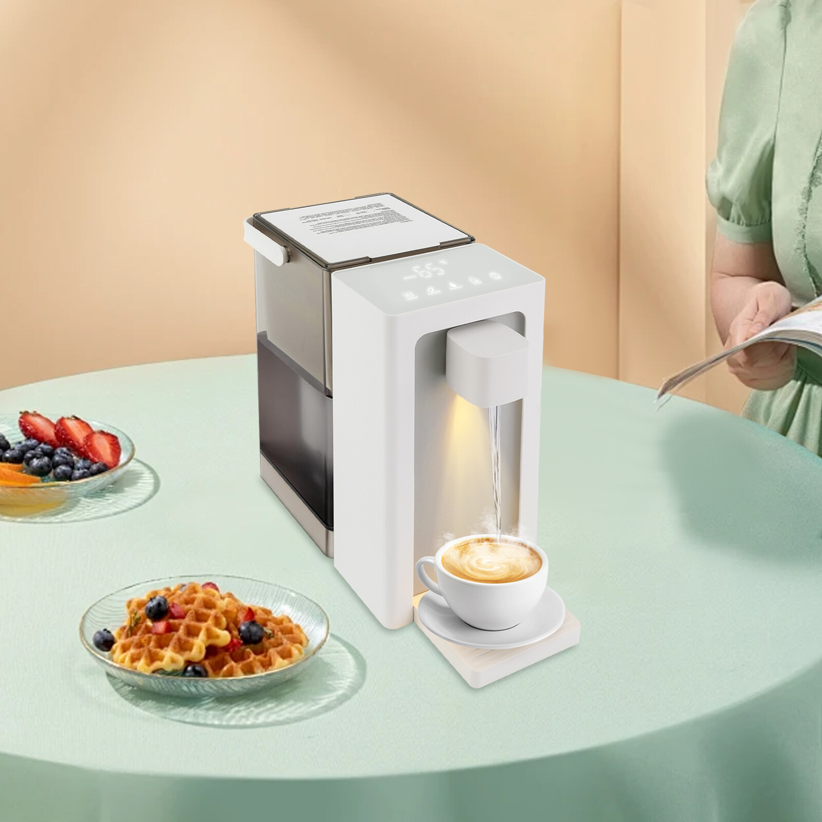 Instant Hot Water Filter Dispenser, Countertop Water Filter System