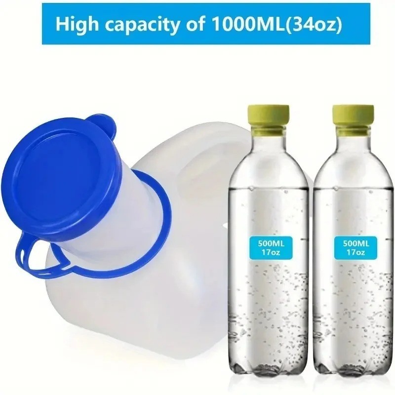 Unisex Urinal Bottle (1 Pack) - Portable Urinal For Men And Women