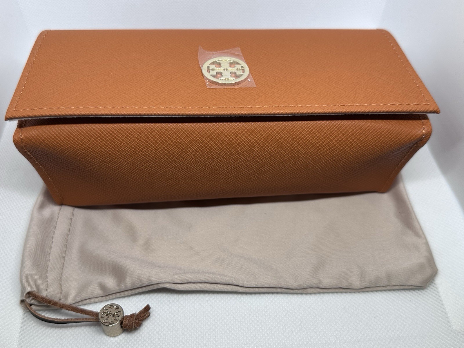 New TORY BURCH Eyeglass Case with Dust Bag
