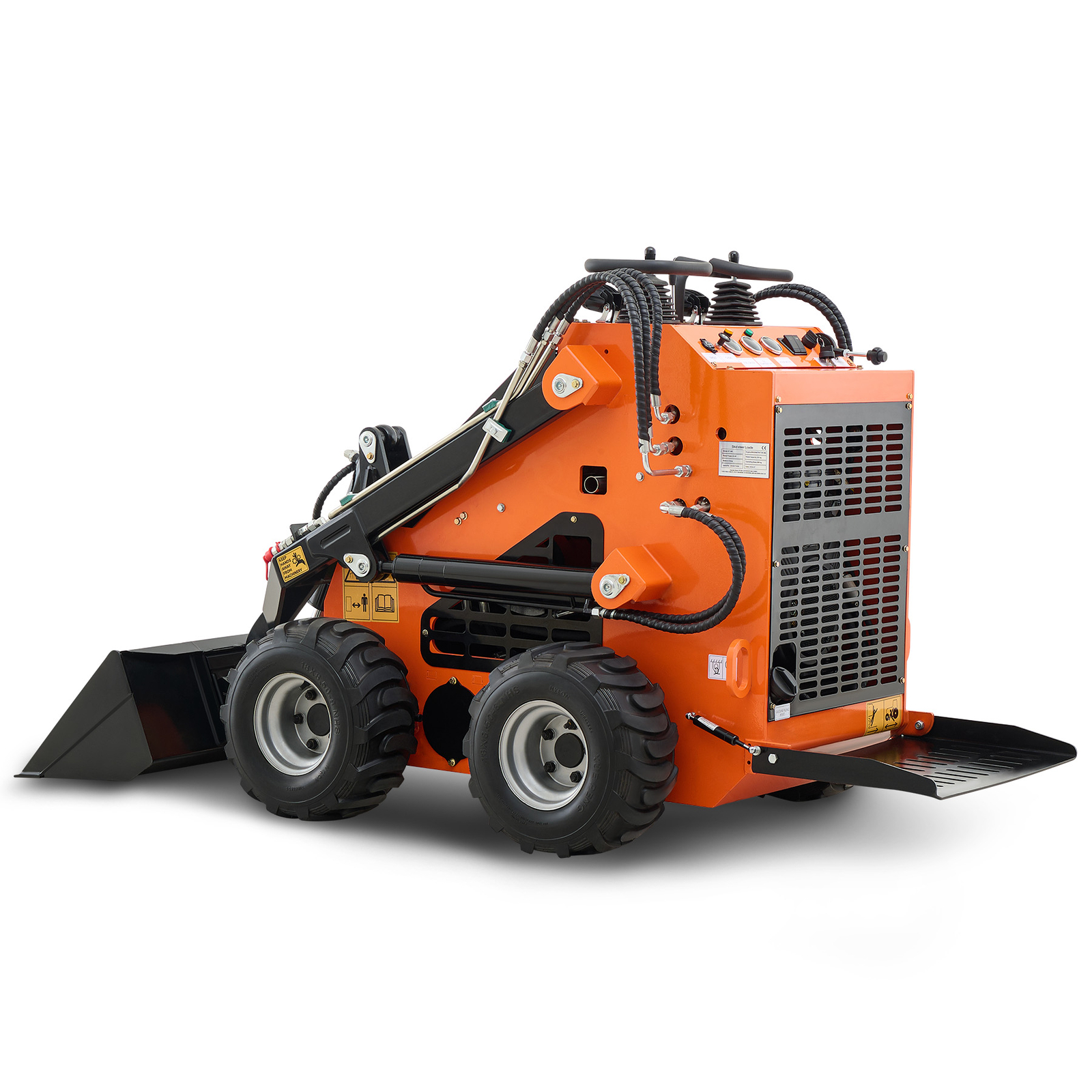 23HP Mini Skid Steer Loader with Briggs & Stratton Gas Engine