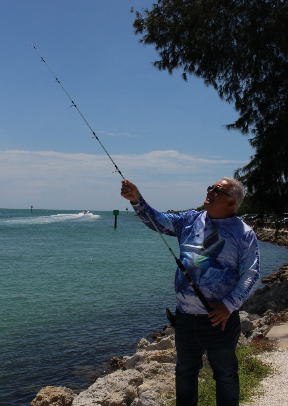 Spinning Rod - LARGO STICK I 7ft 1 Section 7 guides -Hook holder - Not Ugly