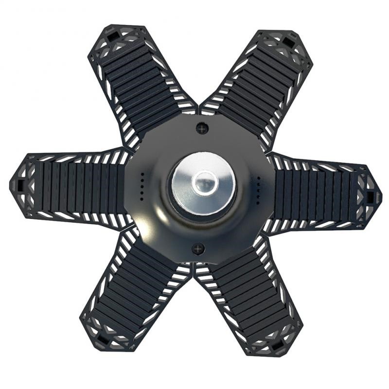 12000000LM LED Garage Light Super Bright Work Shop Ceiling Light Deformable Bulb