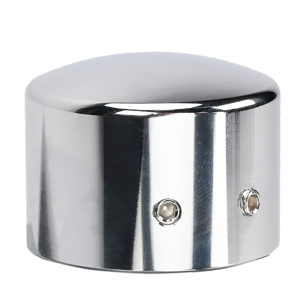 Chrome Front Axle Cap Nut Cover For Harley Softail Dyna Touring Street Glide AB