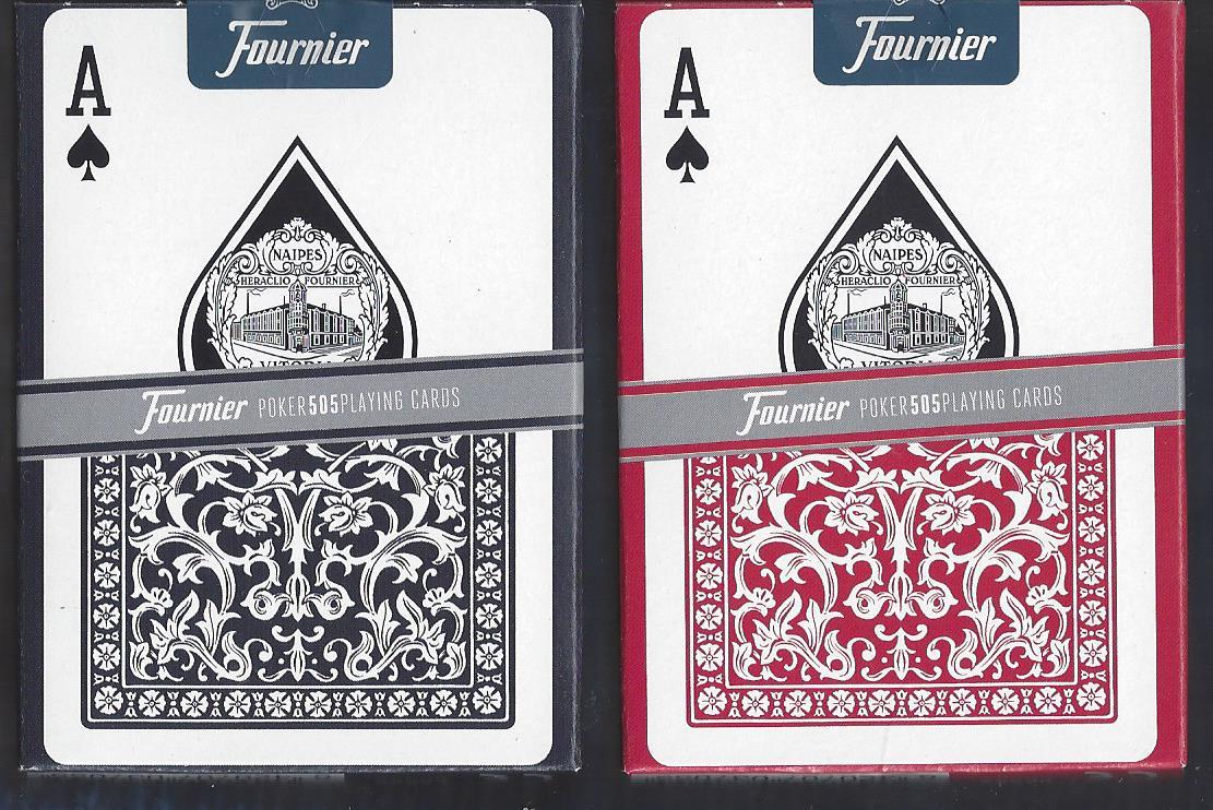 Fournier 505 playing cards (2 decks)