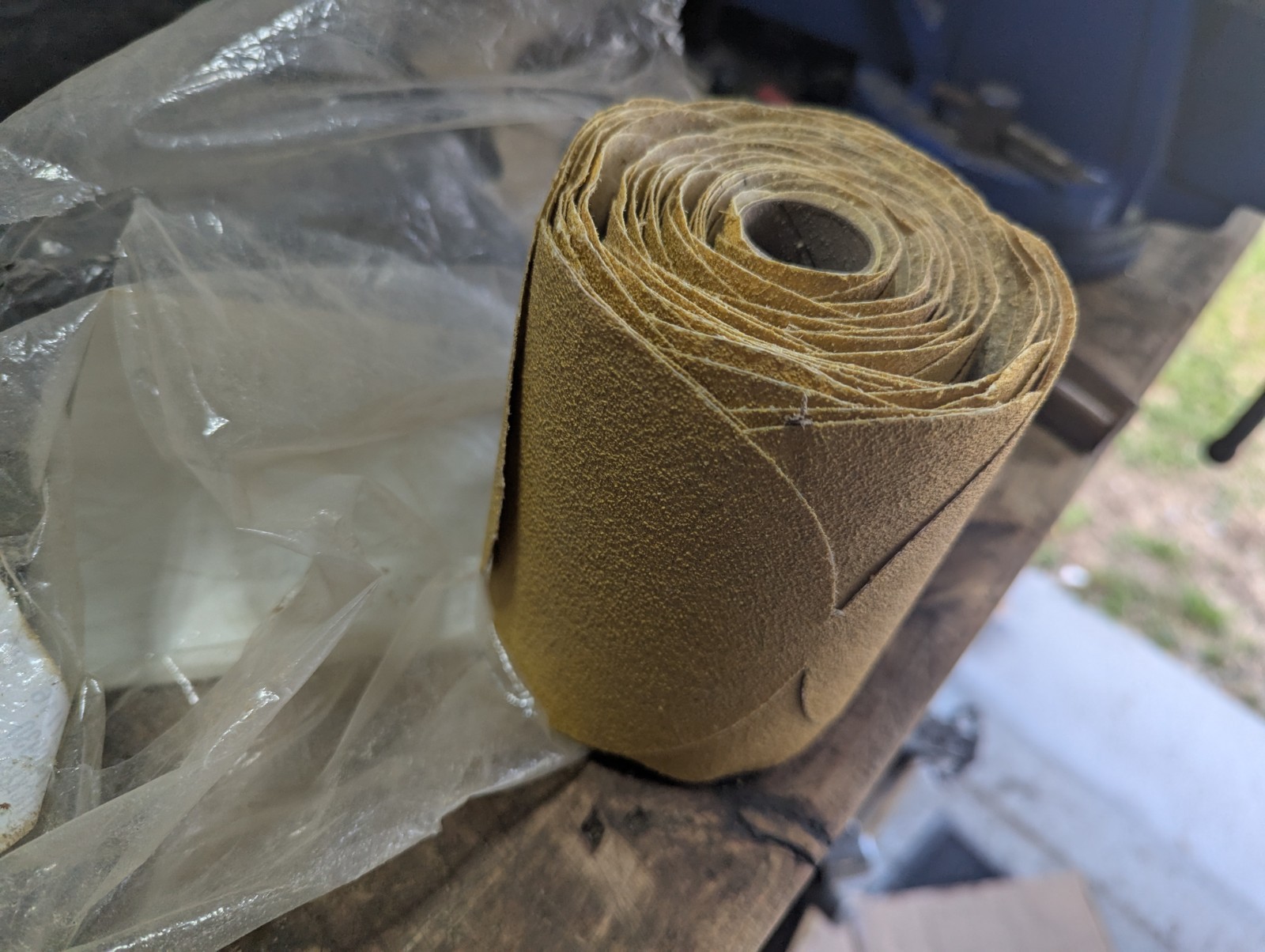 NORTON 5" DISCS STICK & SAND PAPER DISCS ROLL SIZE P60 TYPE A290 GRIT