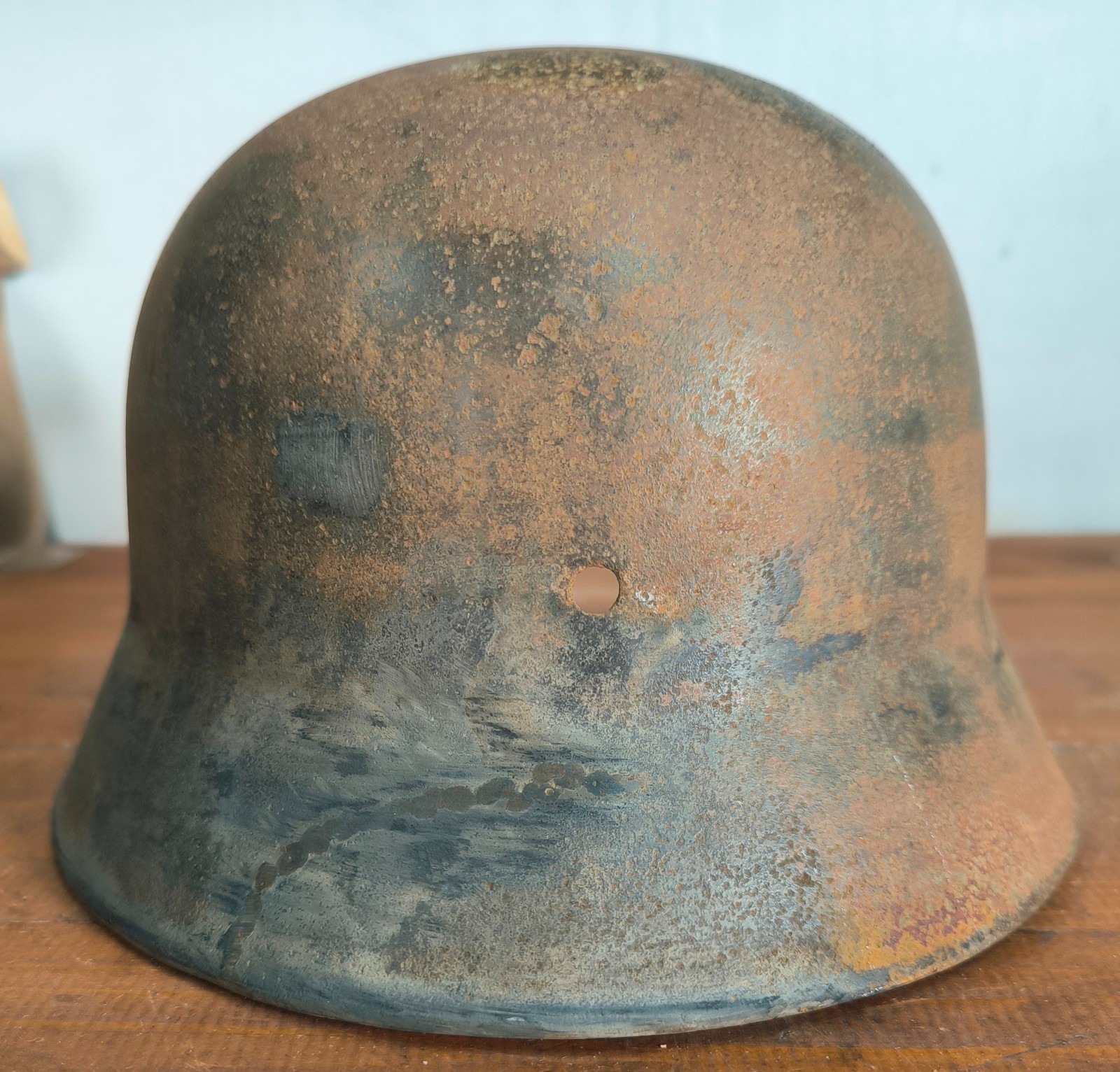 Helmet german original nice helmet M40 size 64 WW2 WWII do it yourself