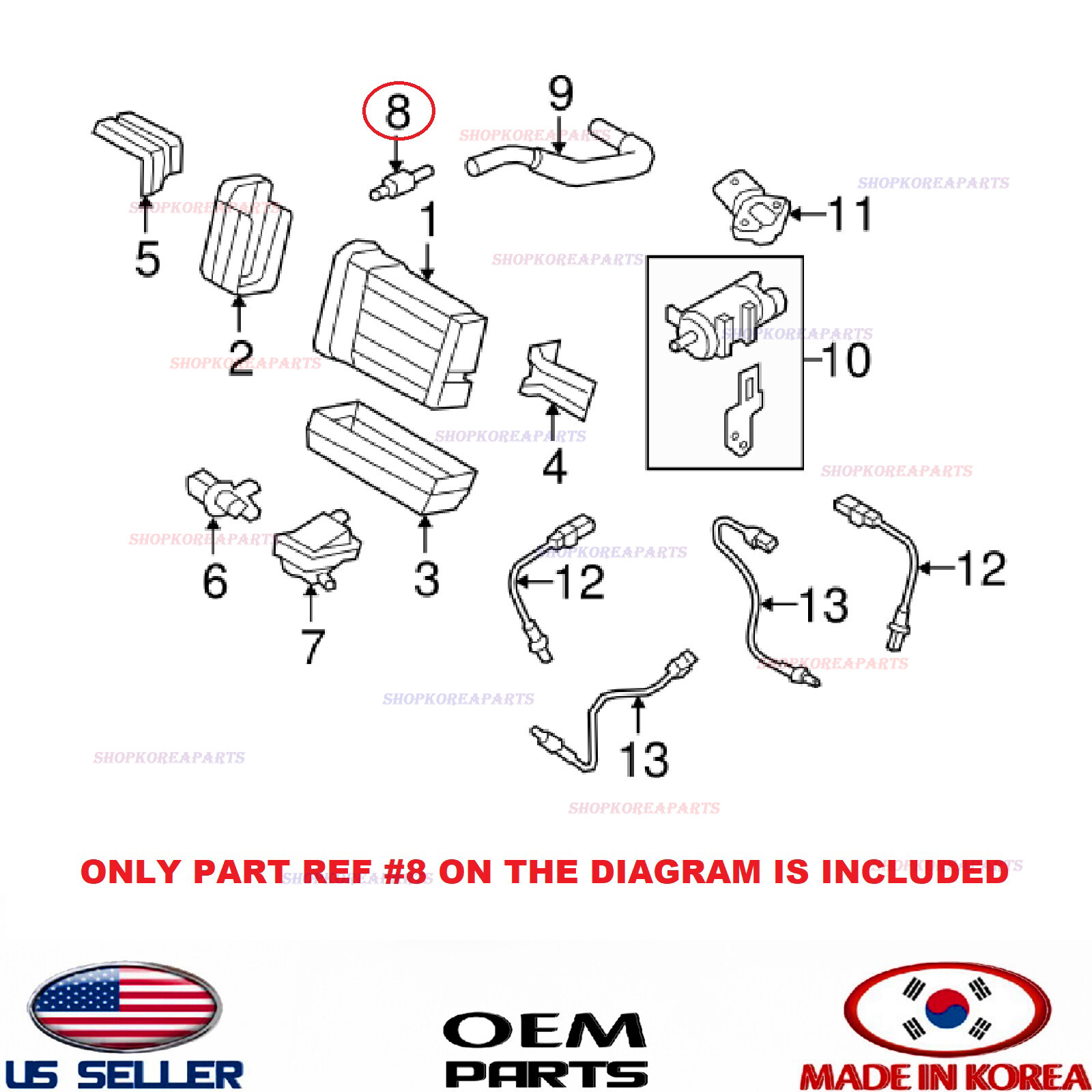 Genuine PCV Valve ⭐OEM⭐ KIA HYUNDAI 2000-2023 *See compatibility