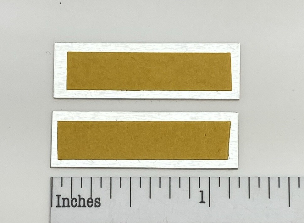 Dynaco Speaker Badge Logo Emblem Custom Aluminum PAIR