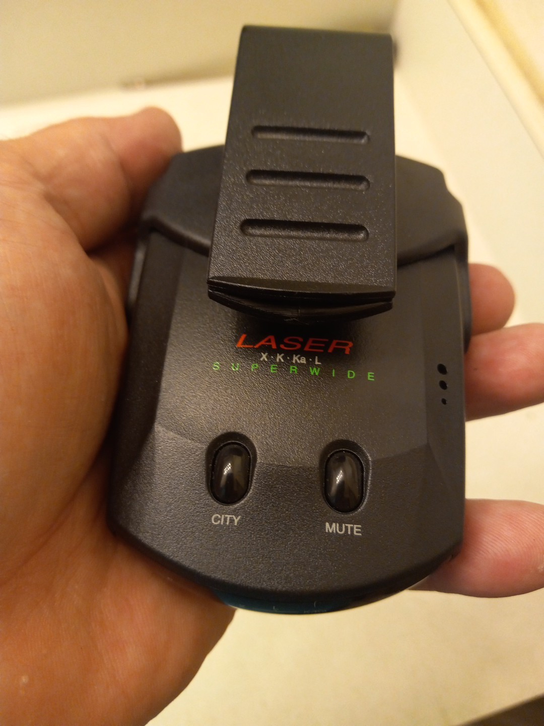 Radio Shack 22-1674 X K Ka L Laser Radar Detector Power Supply Included- Works