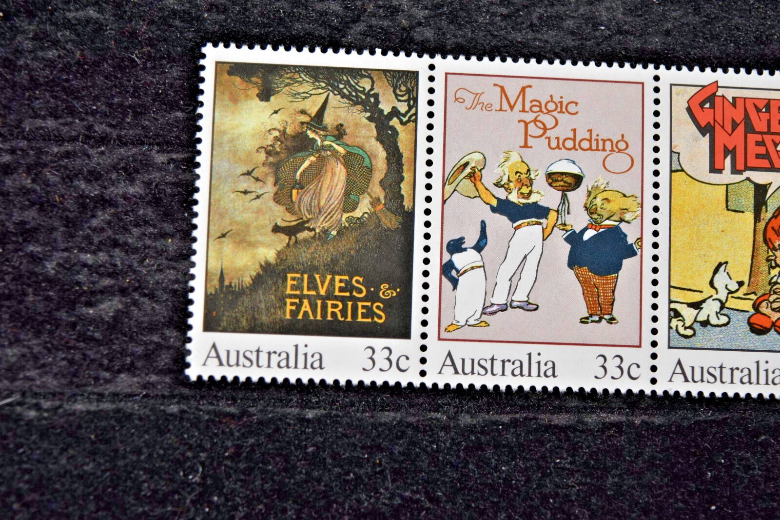 AUSTRALIA 1985 CHILDREN'S BOOKS STRIP S 960 MNH