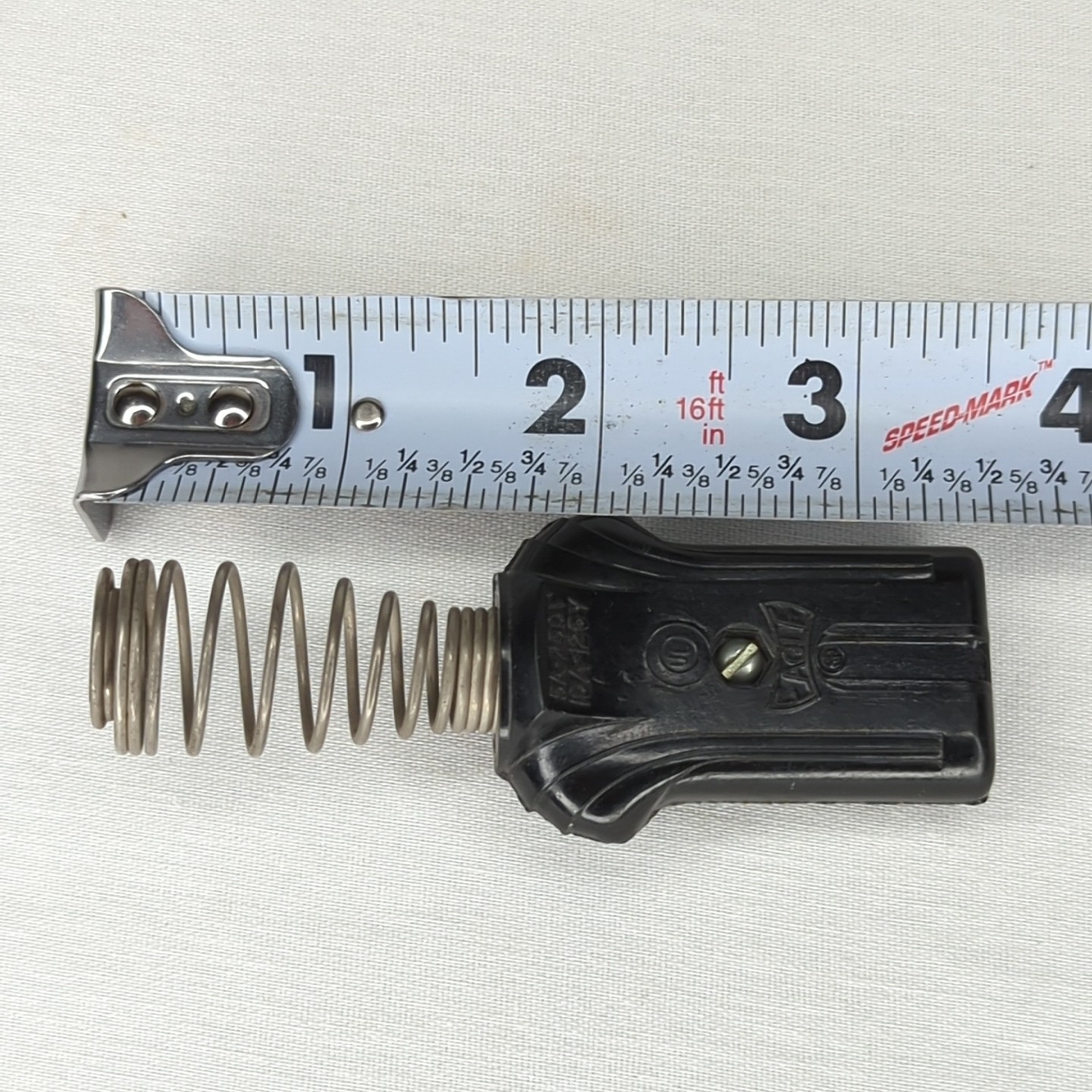 VINTAGE SMALL APPLIANCE CORD PLUG END 2-Prong Bakelite Eagle