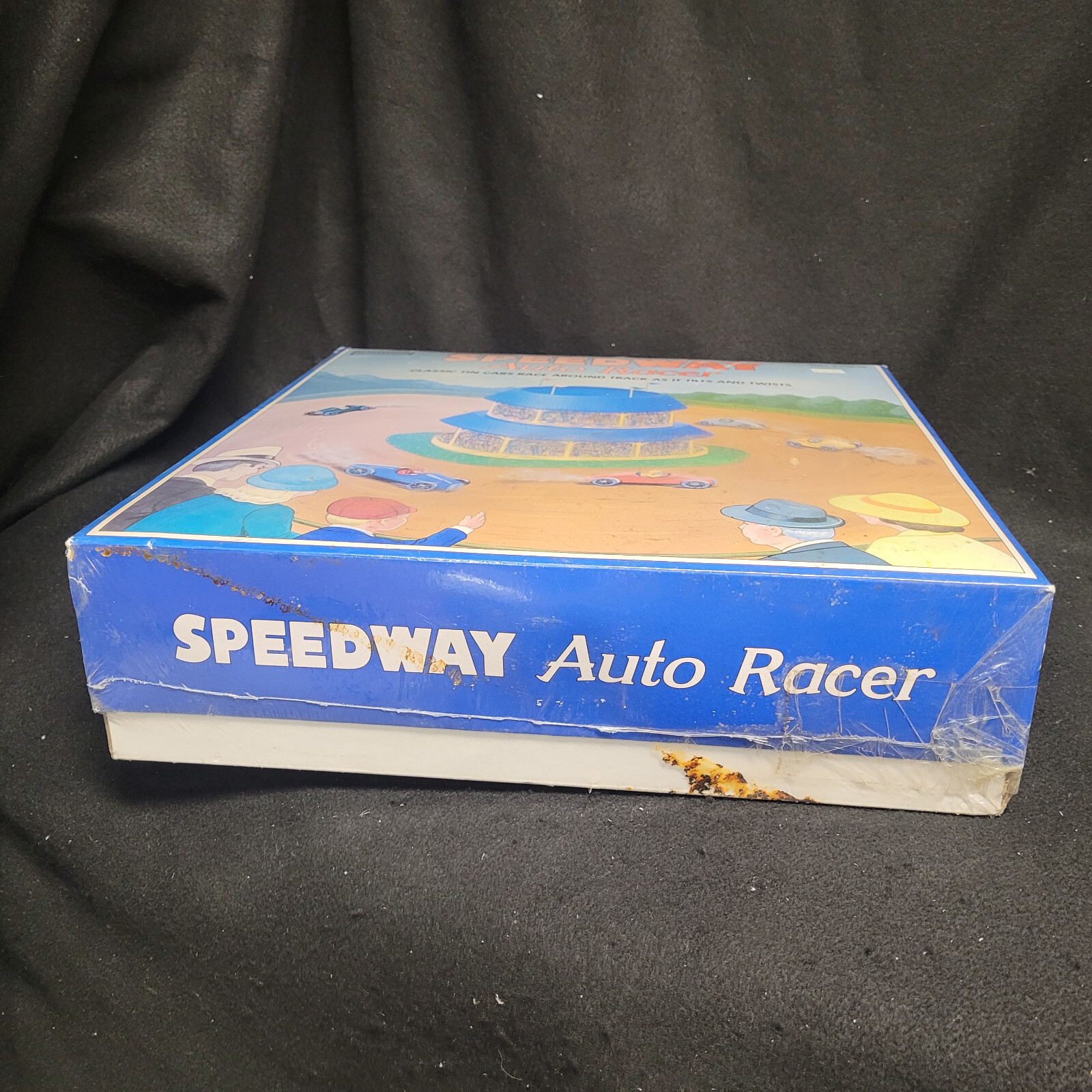 Retro Schylling Speedway Auto Racer Tin Racers Game Toy SEALED