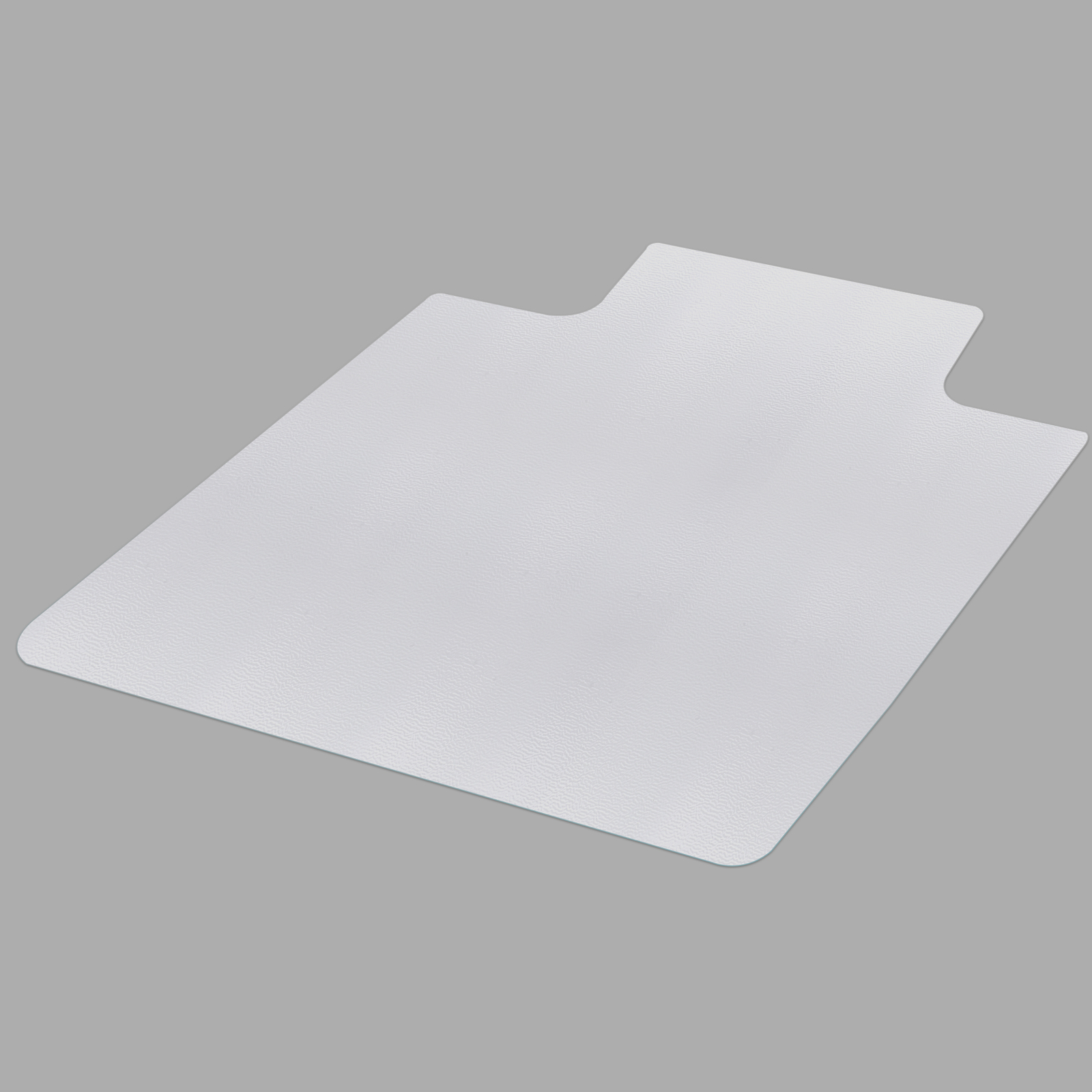 Office Desk Chair Mat for Hard Wood Floors 48" x 36" Clear PVC Floor Mat w/ Lip