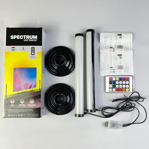 LED Ambient Lamp,Music Sync RGB Light,Color Changing TV Backlight with App & Rem