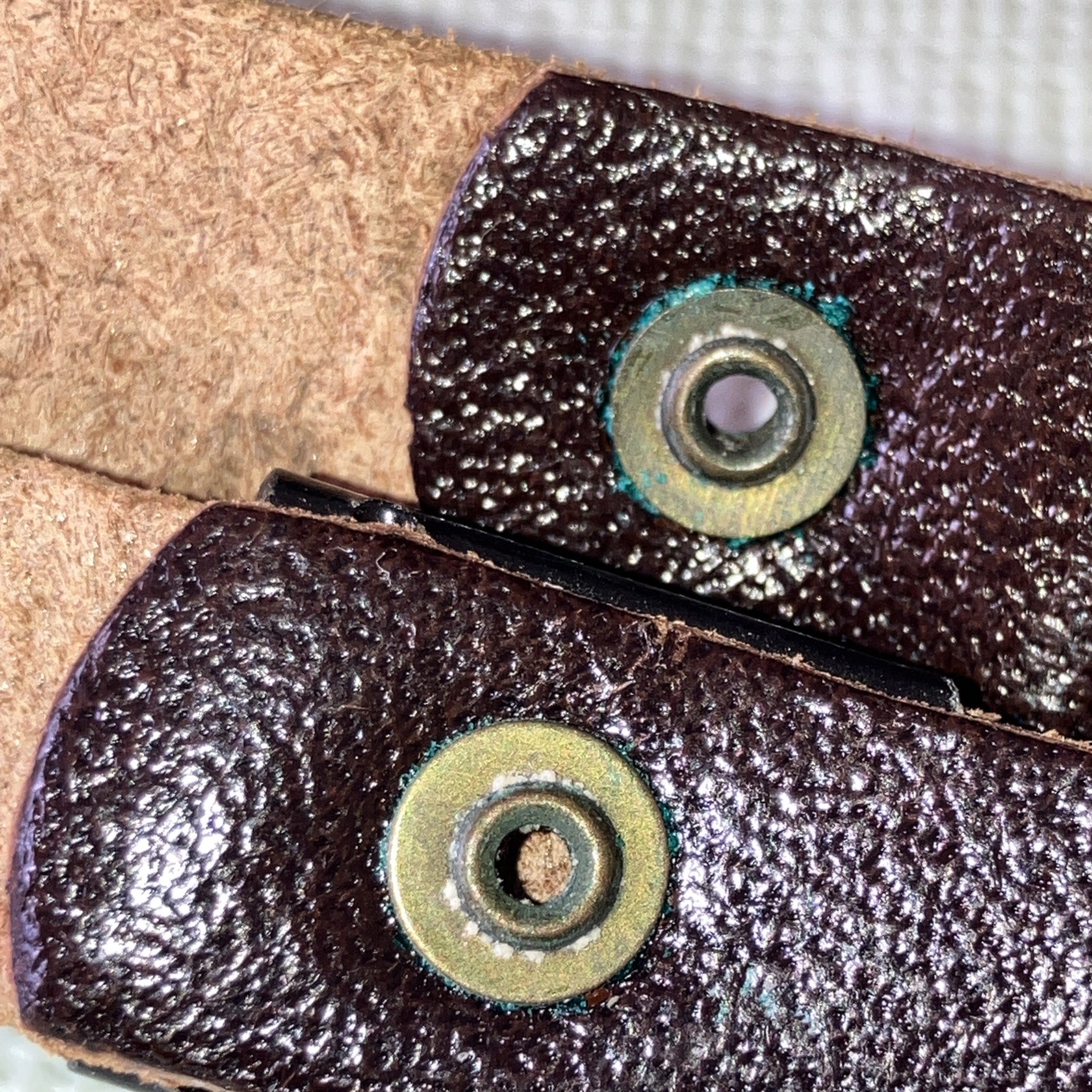 U.S. RERPLACEMENT M1 HELMET LINER LEATHER CHINSTRAPS FOR ARVN, THAI etc. TROOPS