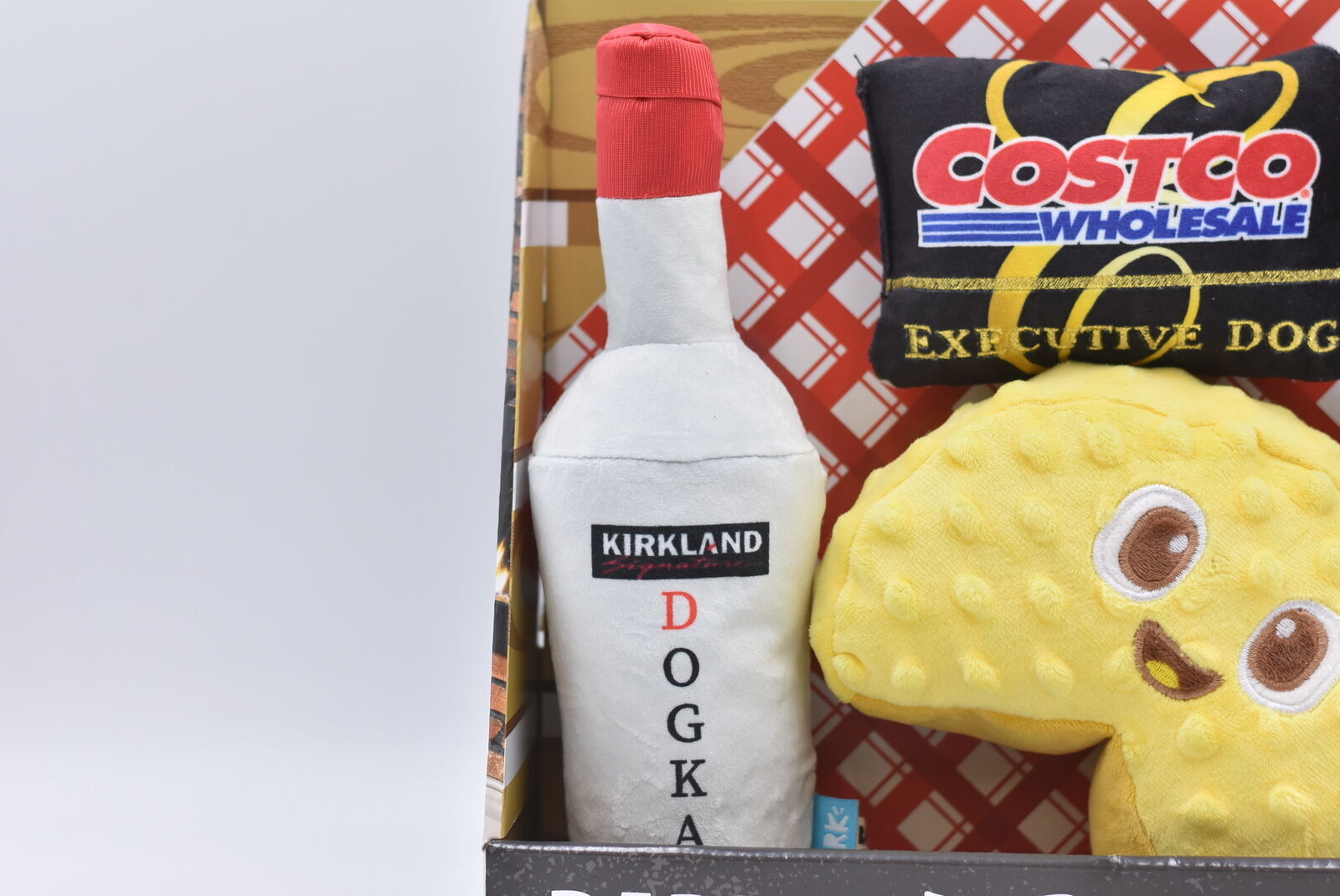 Bark Box Dog Toys - Set of 4, Costco Kirkland Dog Park Party Pack, NEW IN BOX