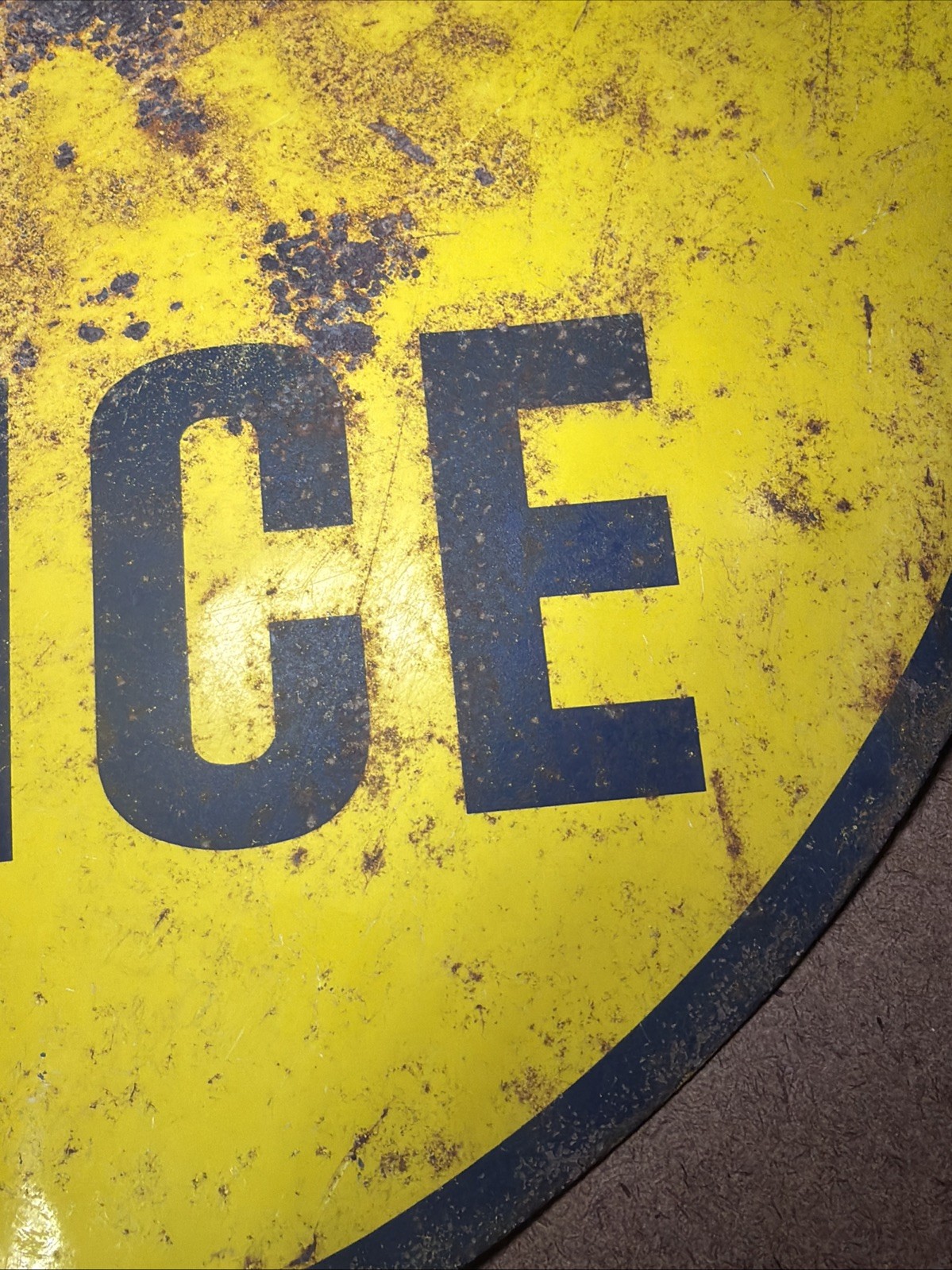 VTG RARE Dodge 1st Choice Metal Sign 19” Mopar USA, Man Cave/She Shed HTF WOW!