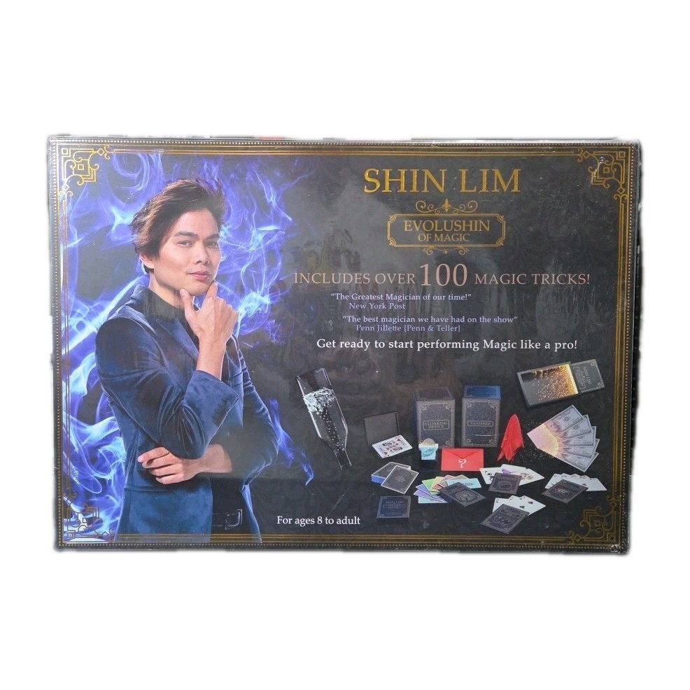 Shin Lim Evolushin of Magic Deluxe Magic Kit Set 100+ Tricks Sealed