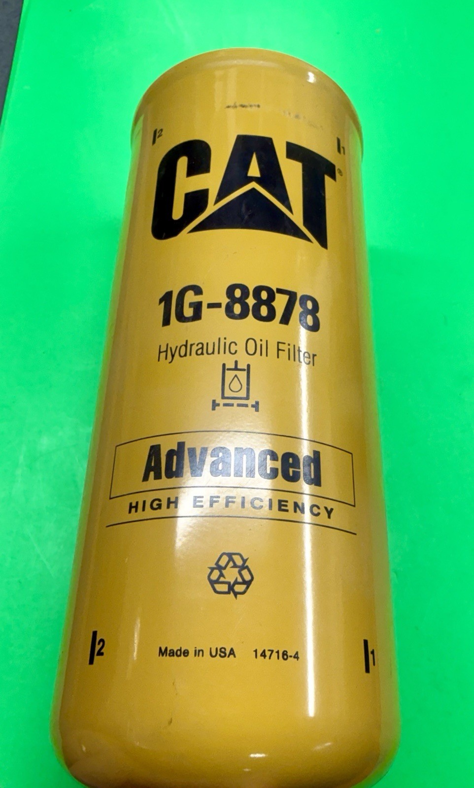NOS GENUINE CATERPILLAR CAT 1G-8878 HYDRAULIC OIL FILTER USAMade🐈‍⬛SHIPS FR🐈‍⬛