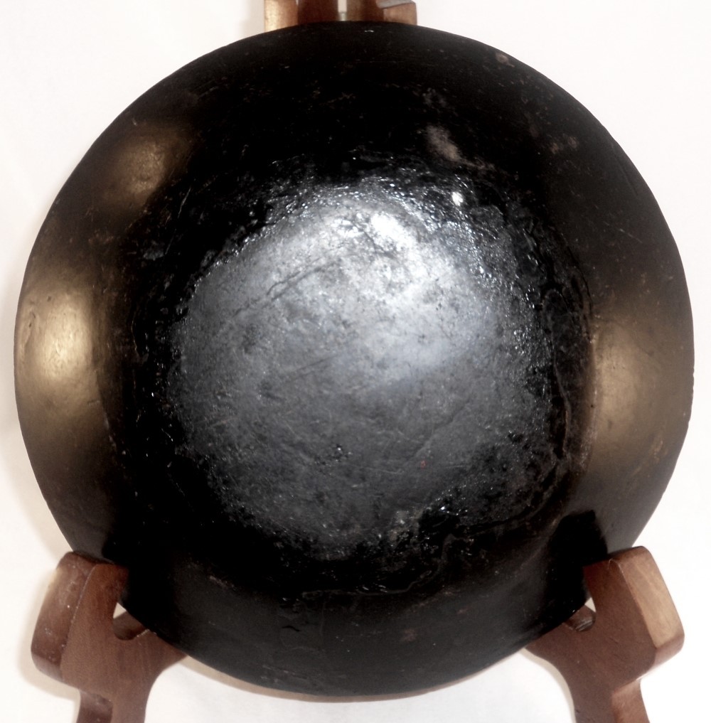 Antique 8.5 Inch Lead Glazed Yellow Slip Decorated Redware Plate Southeastern PA