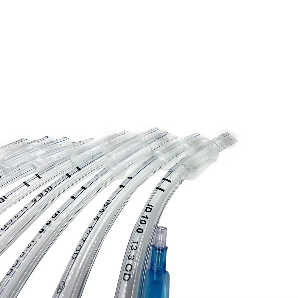 17pcs Endotracheal Tube With Cuff Disposable Endotracheal Intubation 2.0-10.0mm