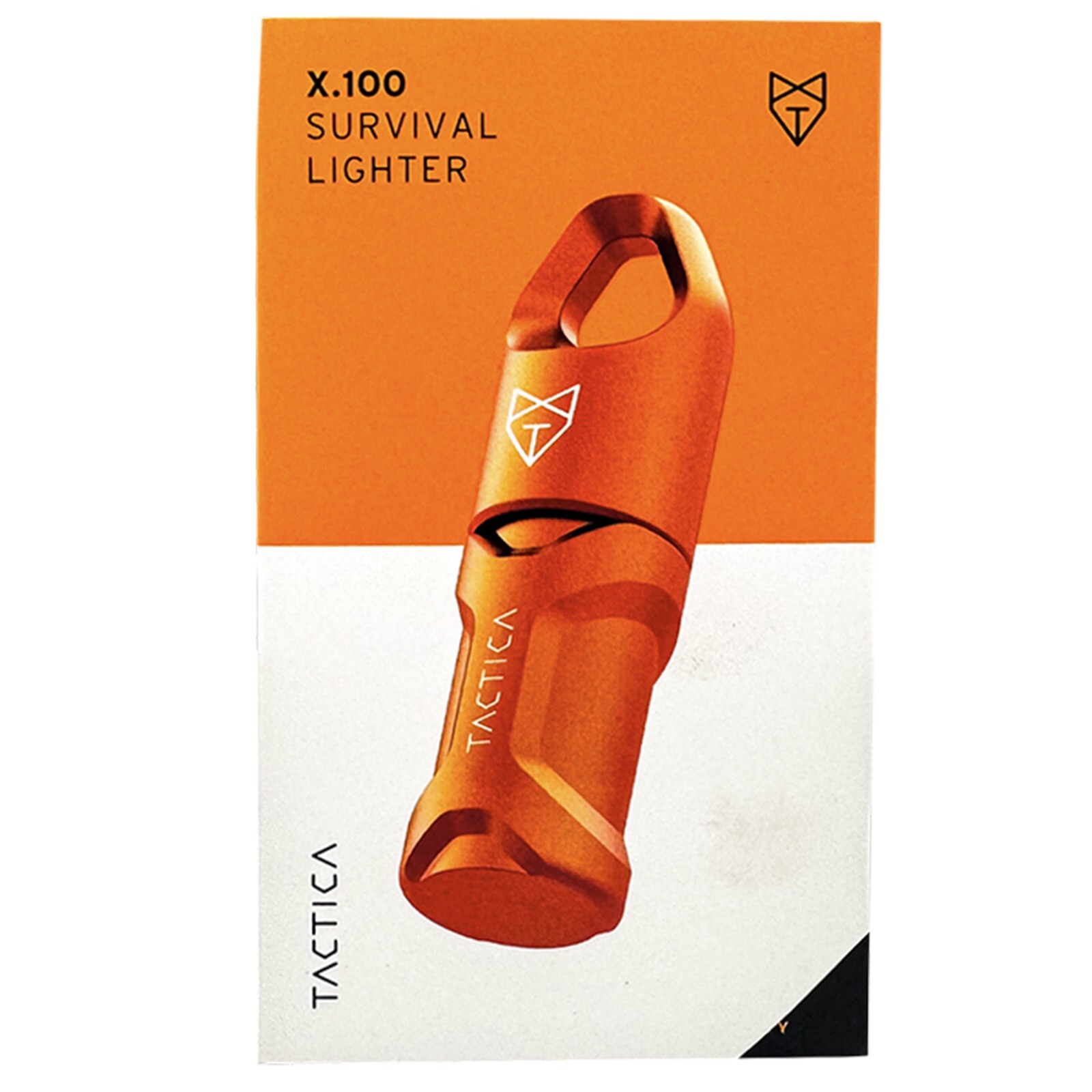 Tactica X100 Survival Lighter Emergency Fire Starter Kit Fluid Lighter EDC