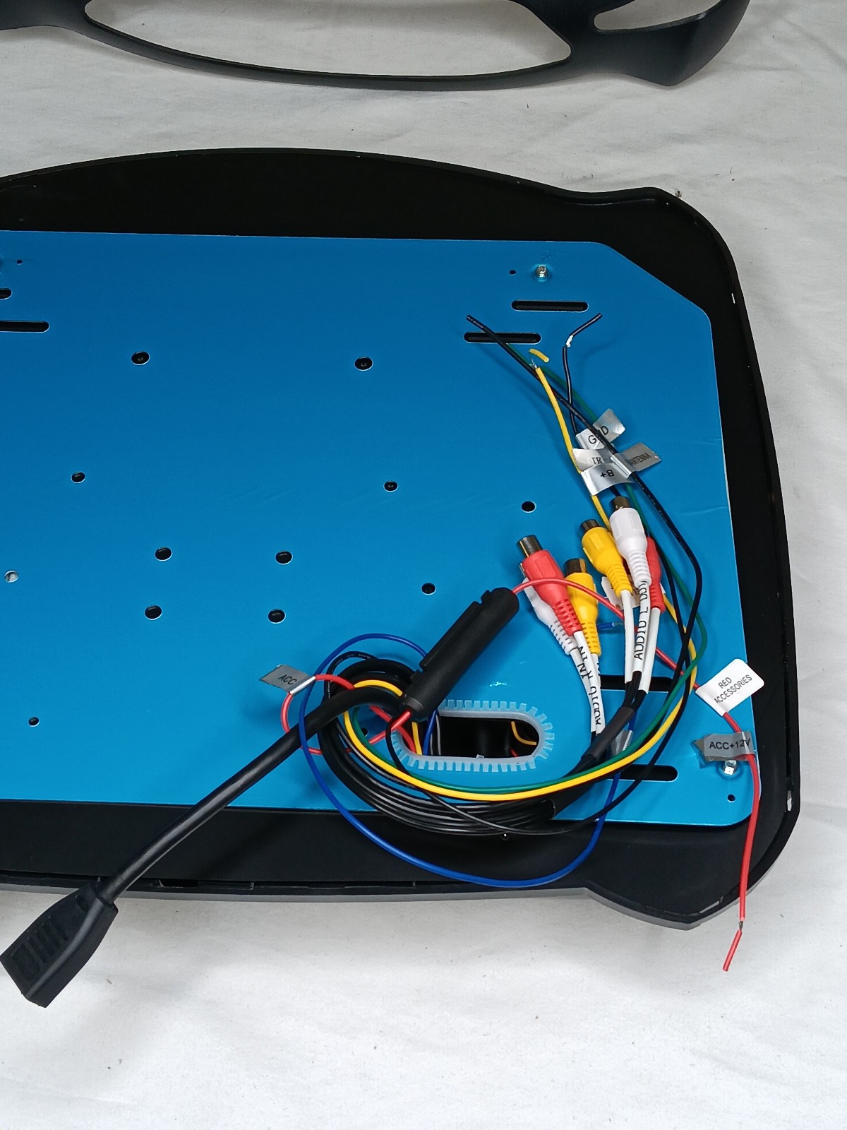 Car Flip Down Overhead Roof Mounted Monitor w/ DVD Player ZFA13HDMI