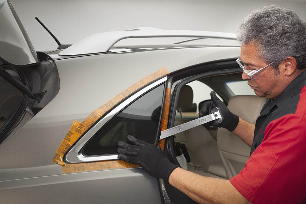 Equalizer Push Knife set Blade Used to remove urethane window quarter glasses