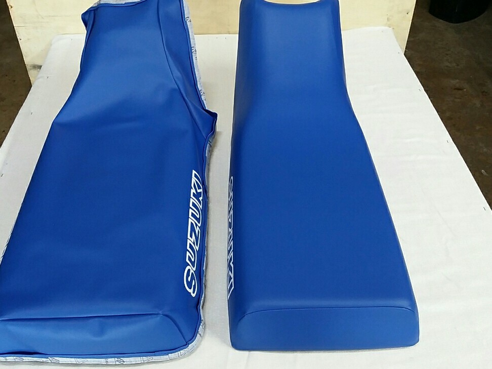 SUZUKI LT230 SEAT COVER QUAD SPORT 1987 MODEL SEAT COVER (blue) (S*-38)