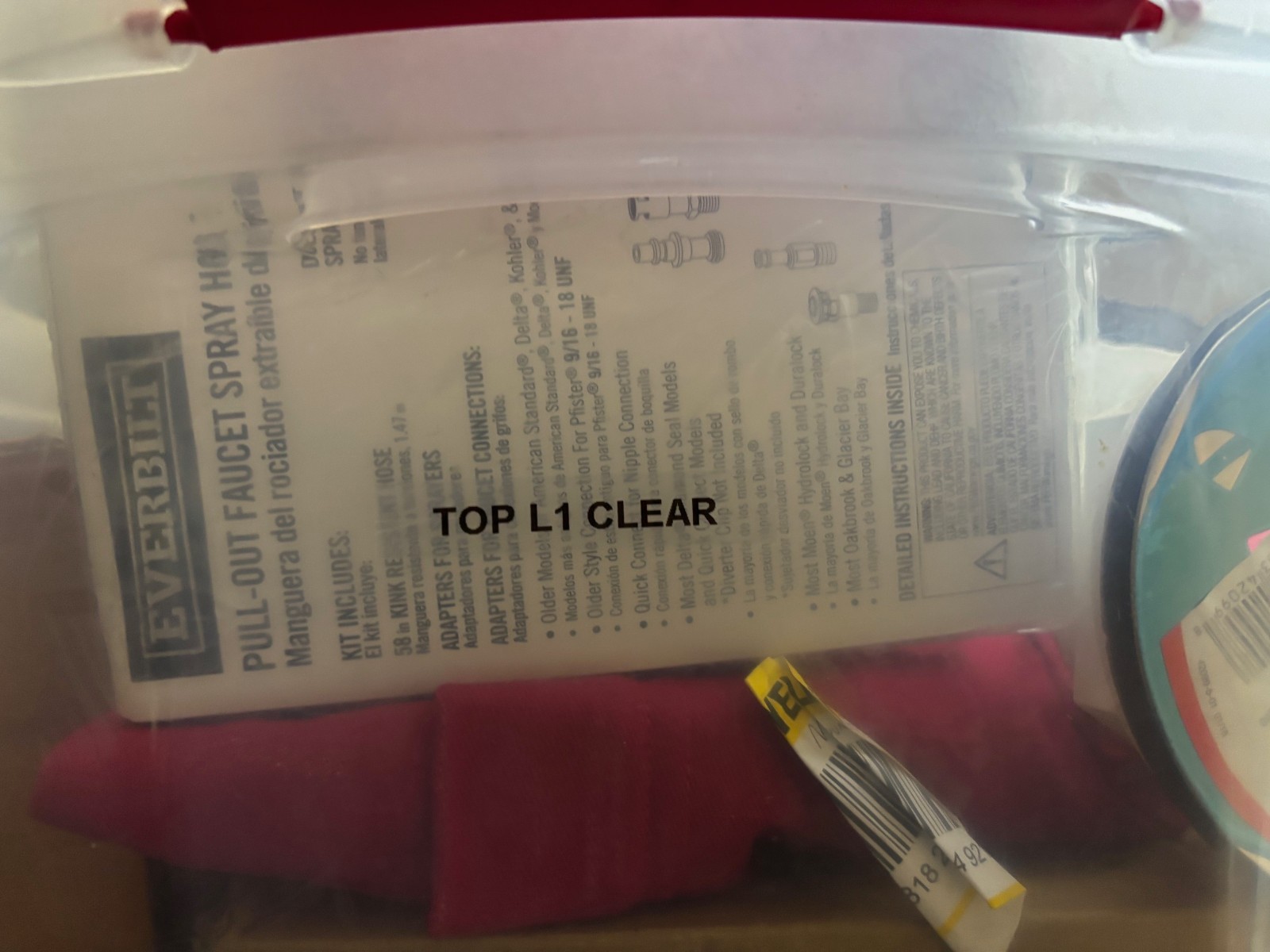 Lockabox One Combination Lock Box Crystal Black 10 Liters Food Medicines