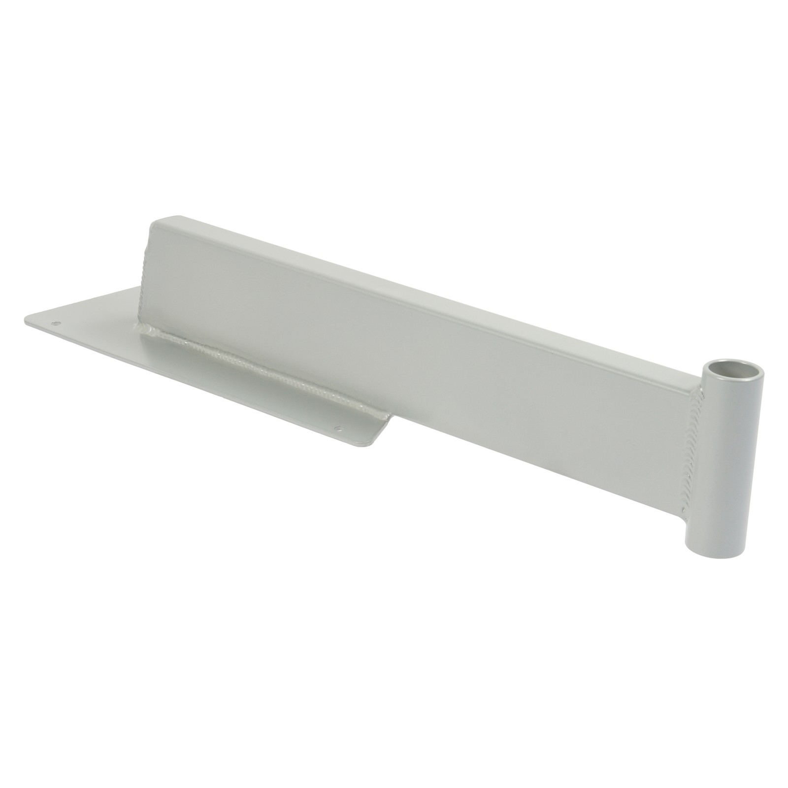 Right Boat Trolling Motor Mount For Gheenoe W/ Handle Nose Cap Silvery Aluminium