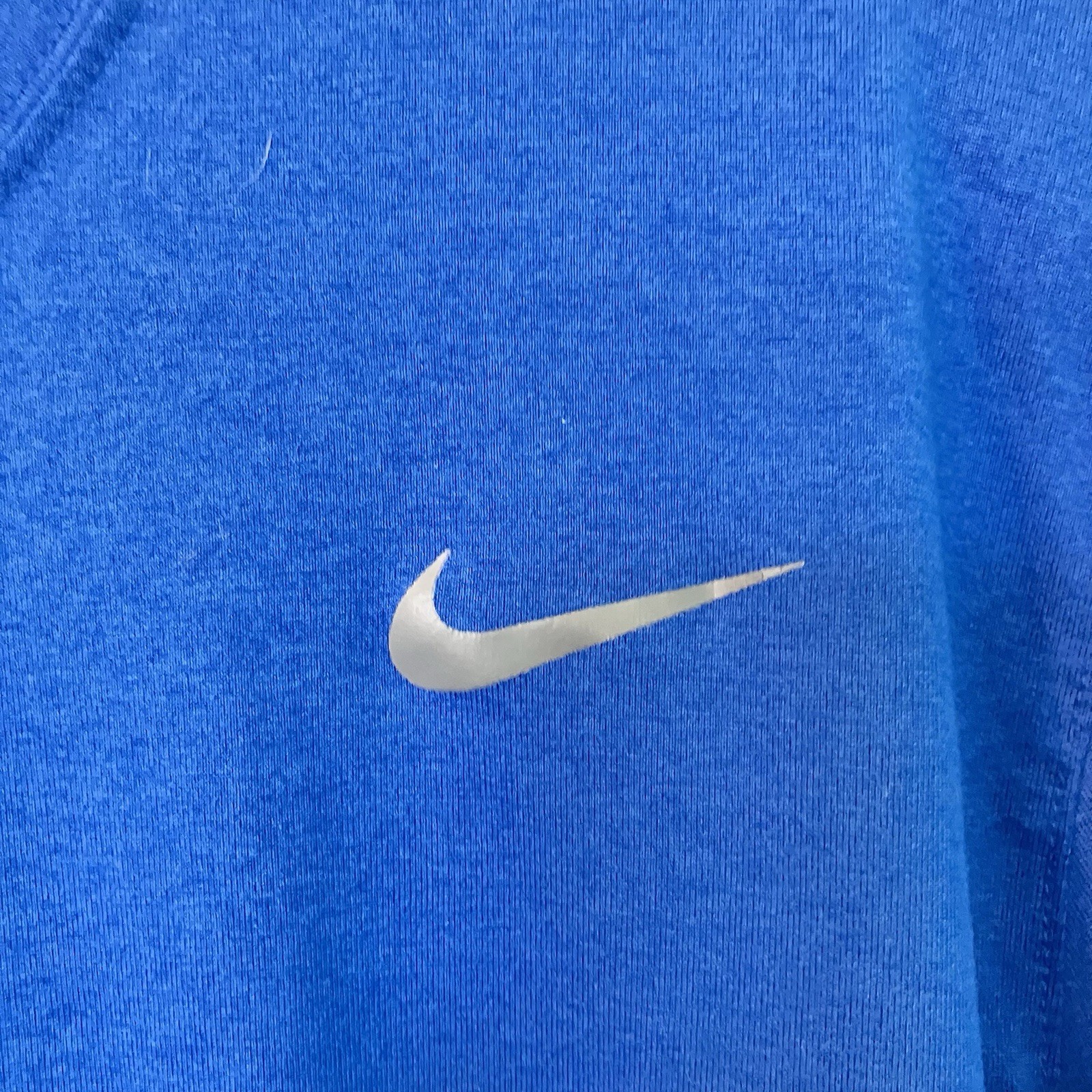 Nike - Dri Fit Athletic T-Shirt Blue Size Large Short Sleeve RN#56323