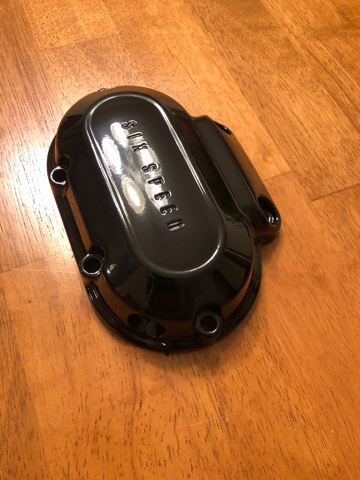 HARLEY DAVIDSON 37126-06 GLOSS BLACK TRANSMISSION SIDE COVER