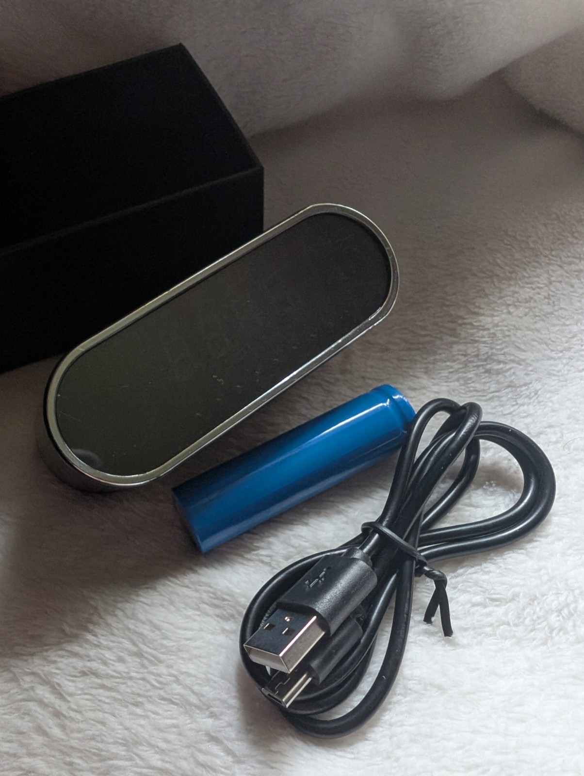 HD WIFI Clock Camera With Battery, Charging Cord and Instructions Included