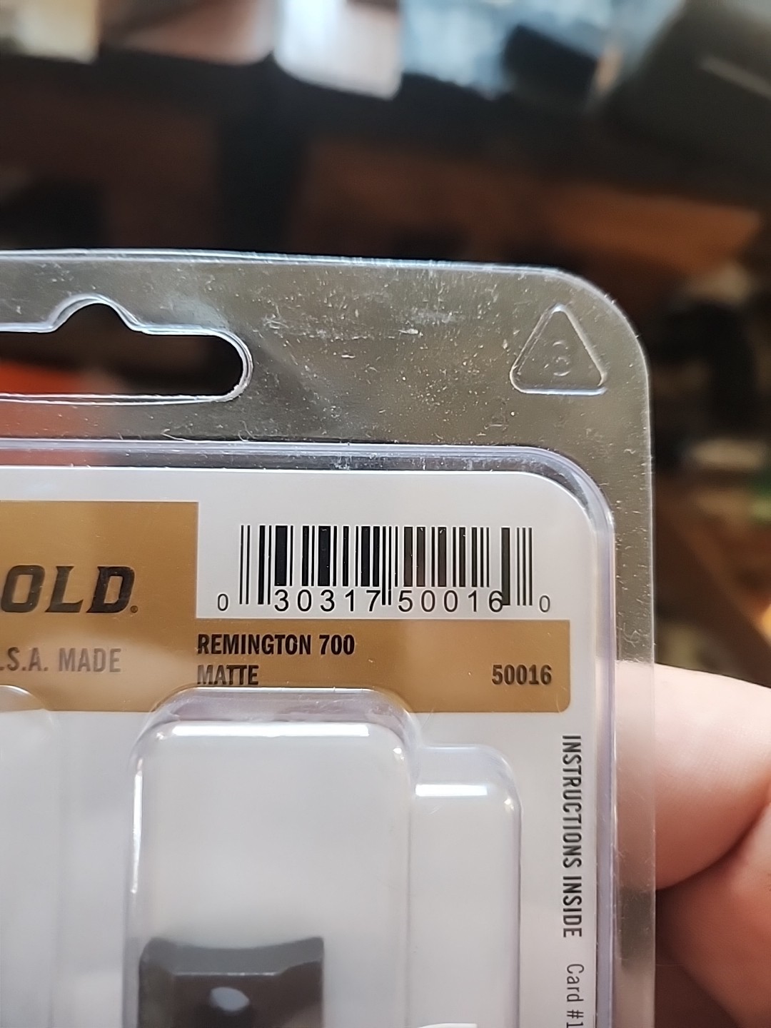 Leupold Std Scope Bases Remington 700 Matte 50016