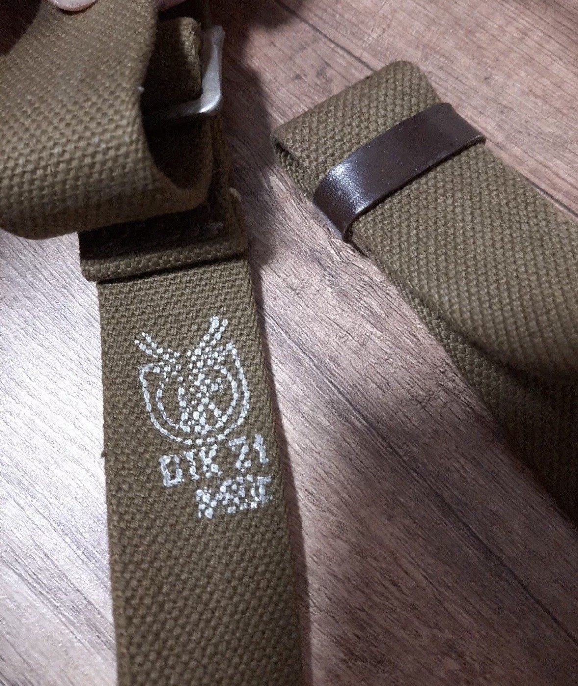 NEW USSR Soviet Russian Army Carrying Sling Canvas Belt AK , Strap Original